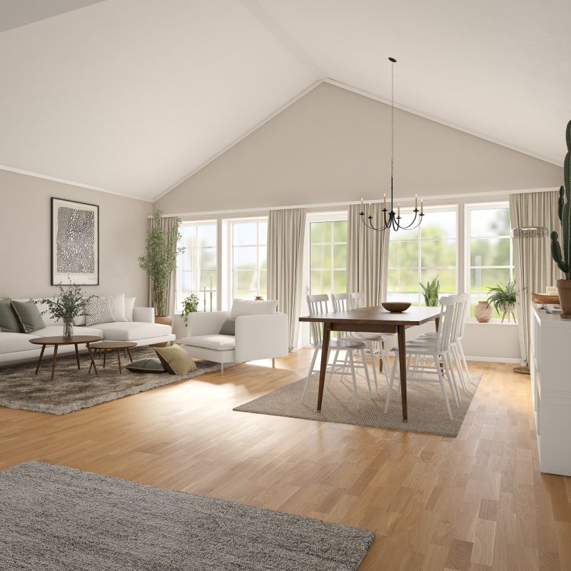 Tallbacken interiör Nord Visualisering Web